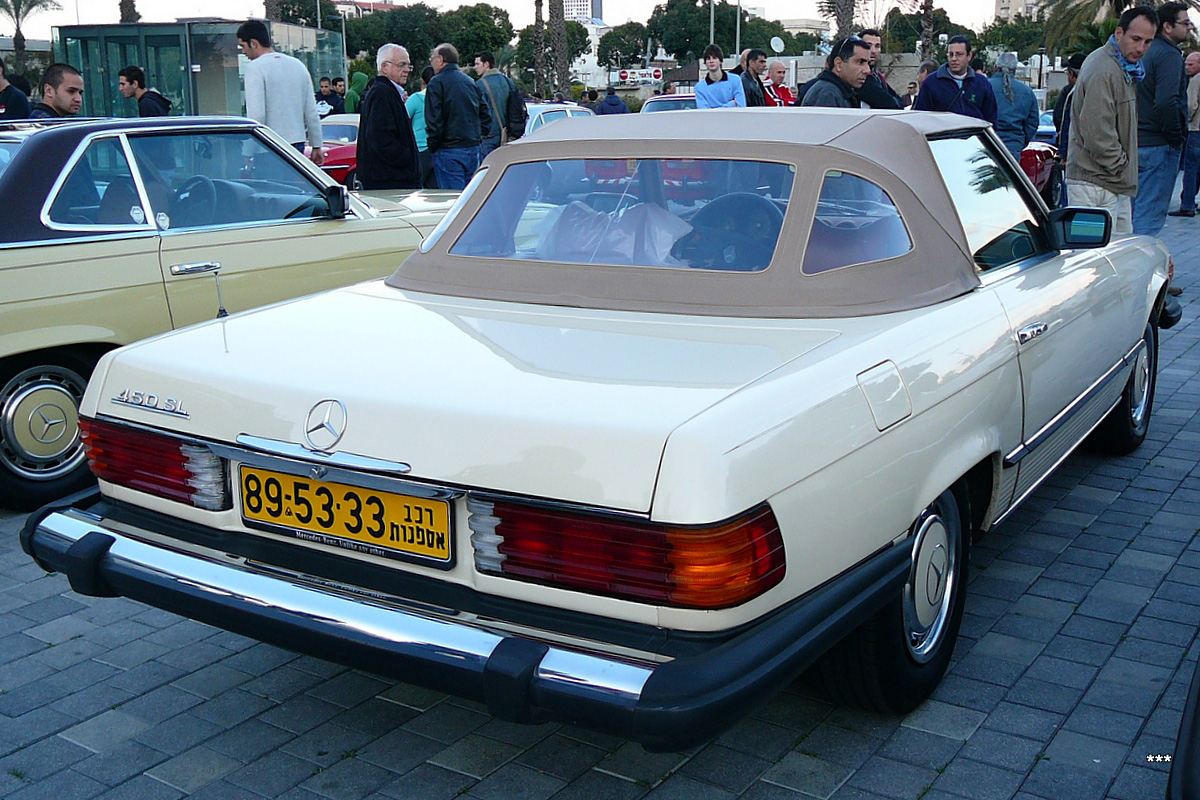 Израиль, № 89-53-33 — Mercedes-Benz (R107/C107) '71-89