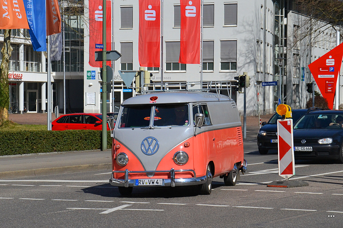 Германия, № RV-VW 4 — Volkswagen Typ 2 (T1) '58-62