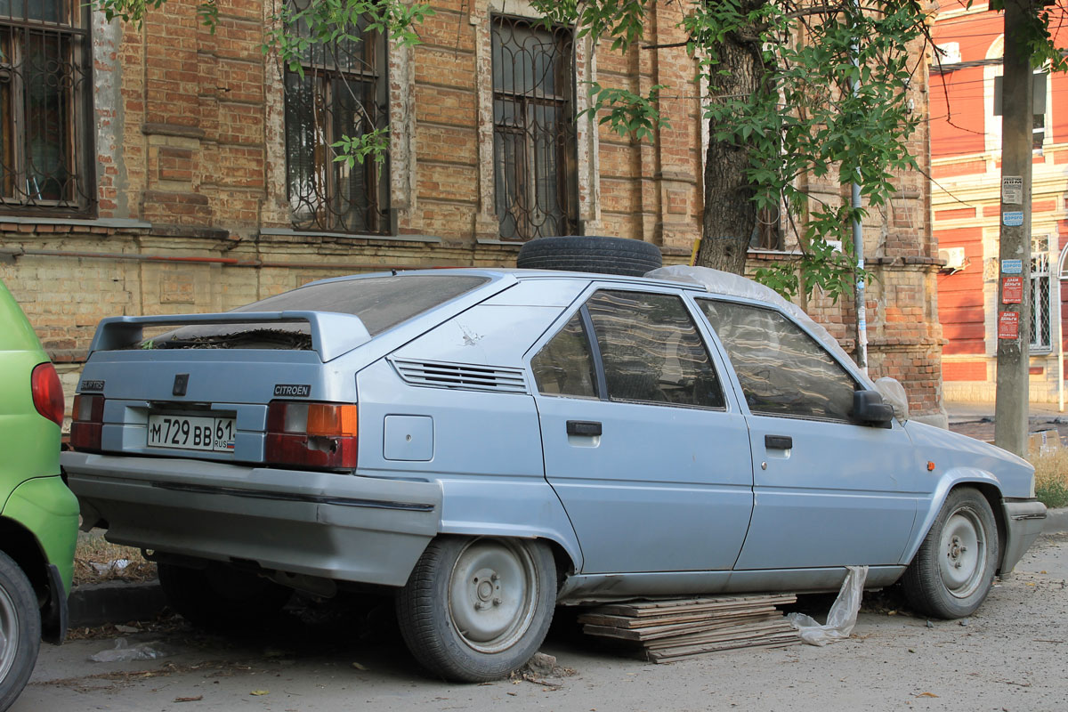 Ростовская область, № М 729 ВВ 61 — Citroën BX '82-94