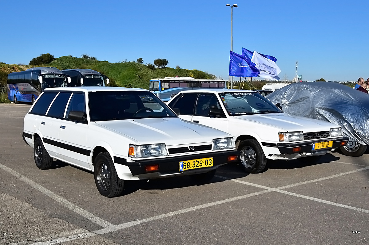 Израиль, № 68-329-03 — Subaru Leone (3G) '84-94