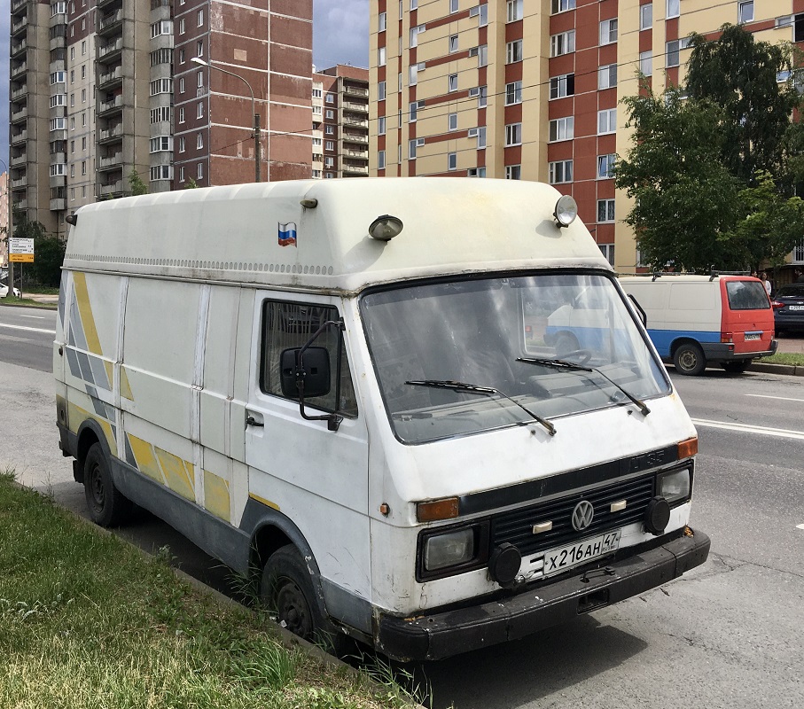 Ленинградская область, № Х 216 АН 47 — Volkswagen LT '75-96
