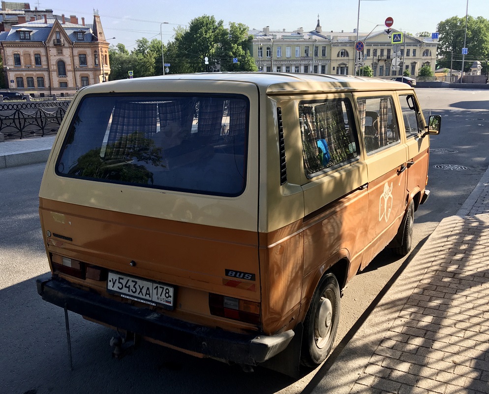 Санкт-Петербург, № У 543 ХА 178 — Volkswagen Typ 2 (Т3) '79-92