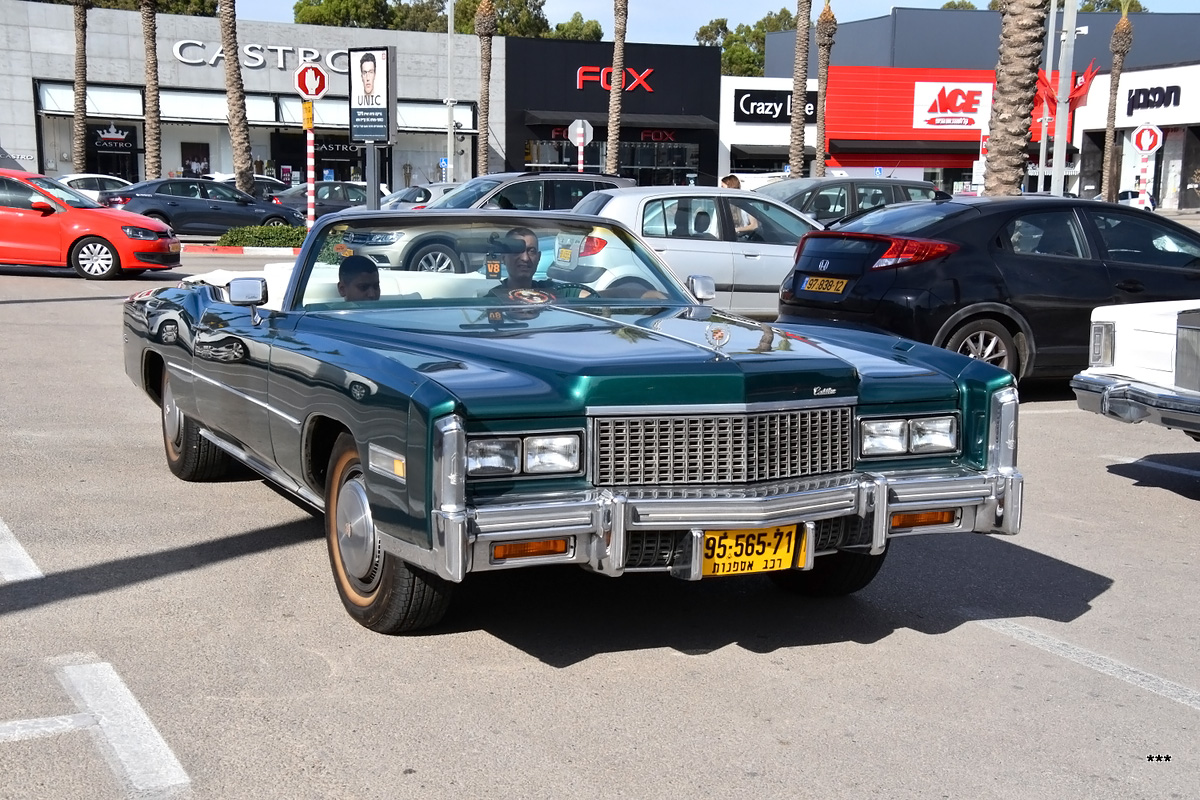 Израиль, № 95-565-71 — Cadillac Eldorado (9G) '71-78