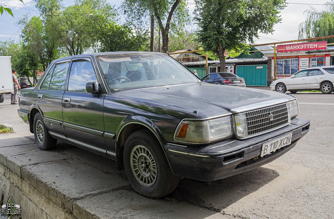 Алматинская область, № B 110 XCN — Toyota Crown (S130) '87-91