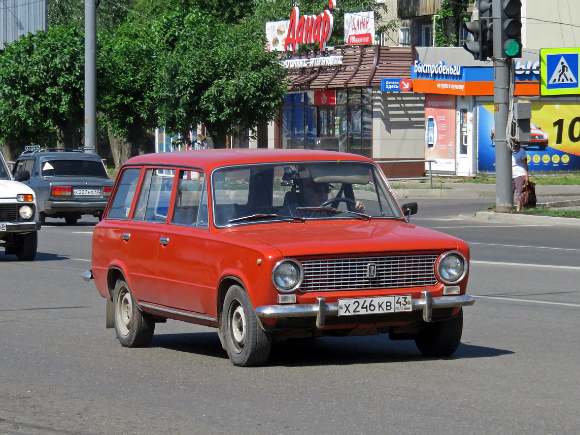 Кировская область, № Х 246 КВ 43 — ВАЗ-2102 '71-86