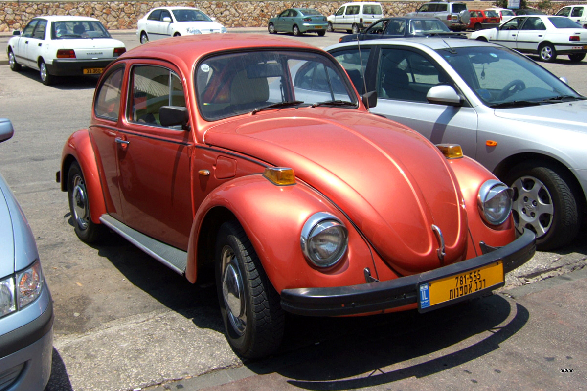 Израиль, № 781-555 — Volkswagen Käfer (общая модель)