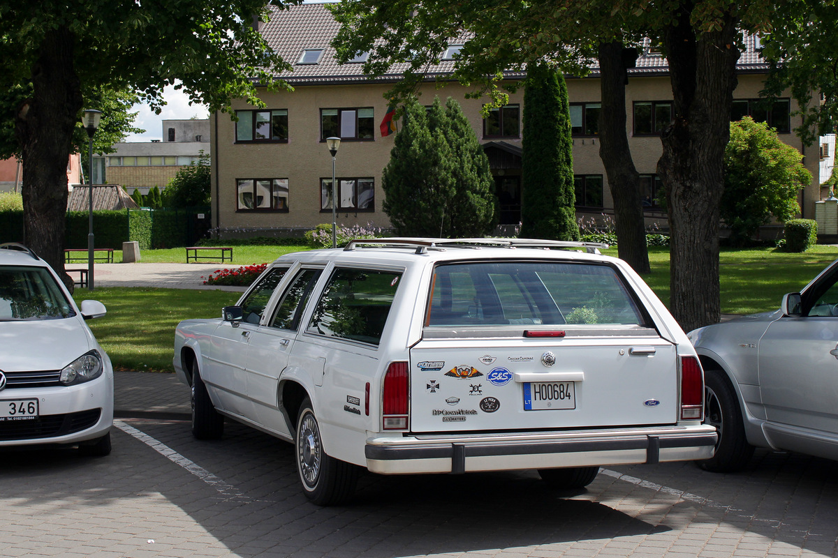 Литва, № H00684 — Ford LTD Crown Victoria '88–91