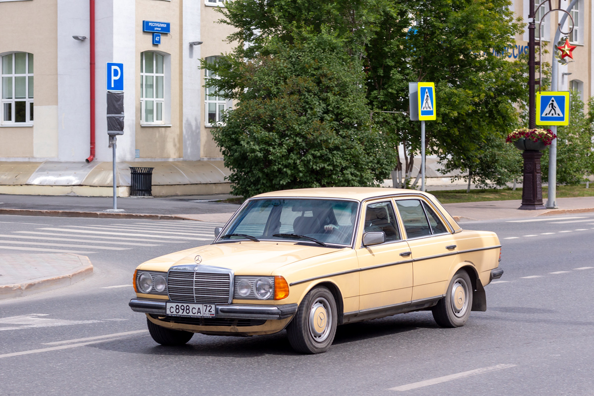 Тюменская область, № С 898 СА 72 — Mercedes-Benz (W123) '76-86