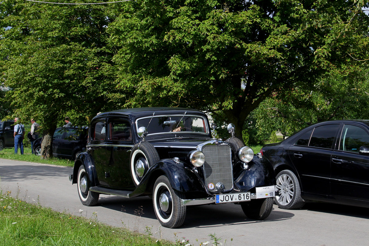 Литва, № JOV 616 — Mercedes-Benz 230 (W143) '37-41; Литва — Nesenstanti klasika 2020