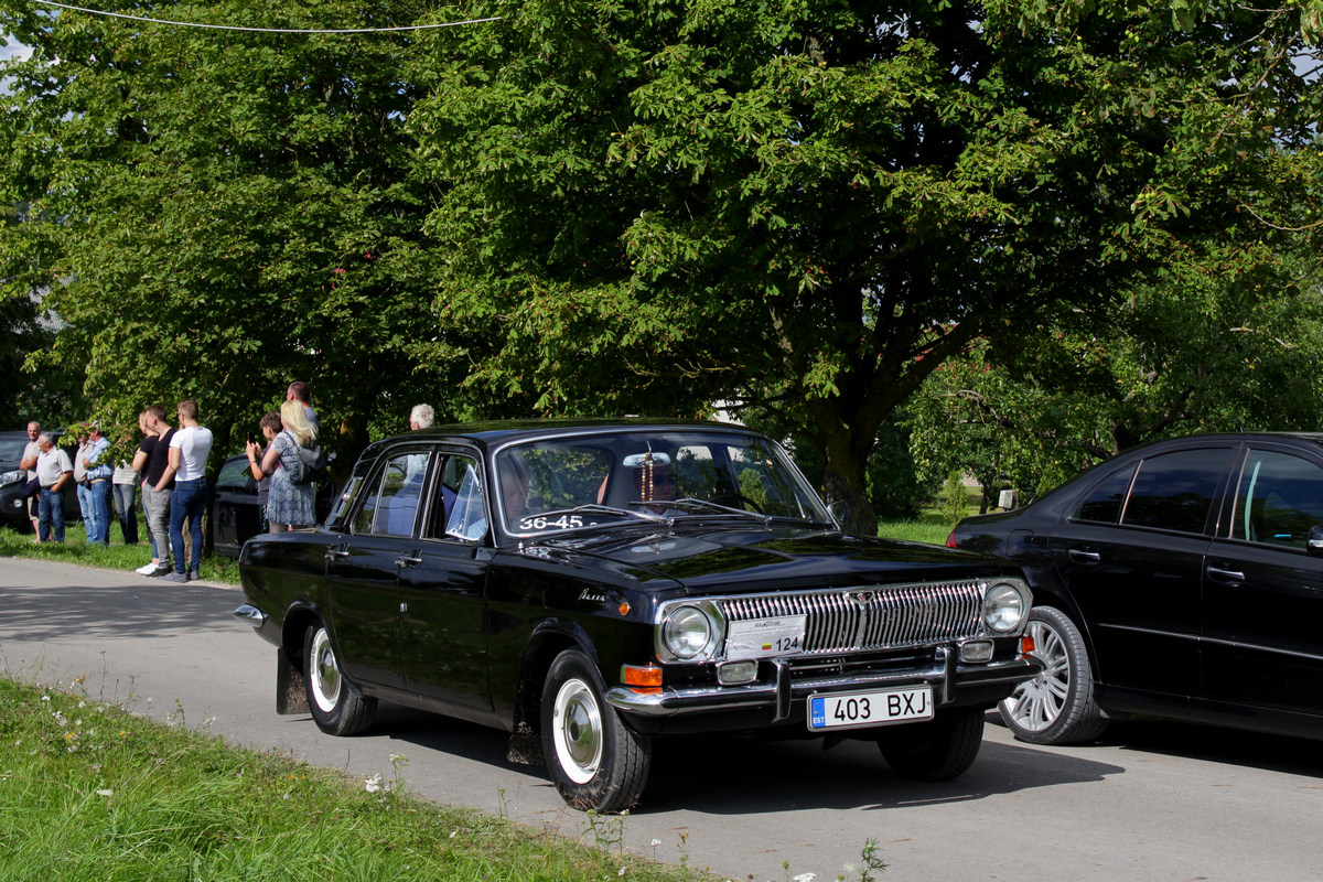 Эстония, № 403 BXJ — ГАЗ-24 Волга '68-86; Литва — Nesenstanti klasika 2020