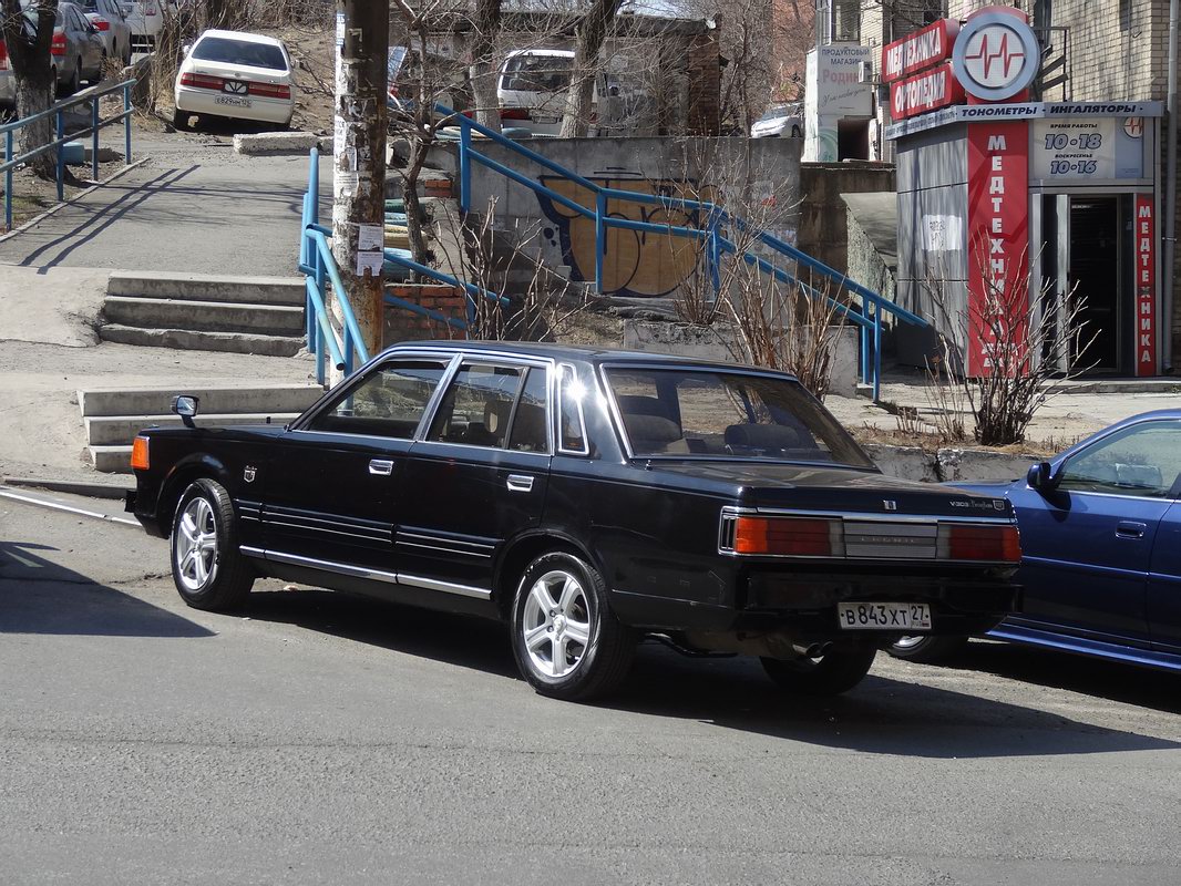 Хабаровский край, № В 843 ХТ 27 — Nissan Cedric (Y30) '83-87
