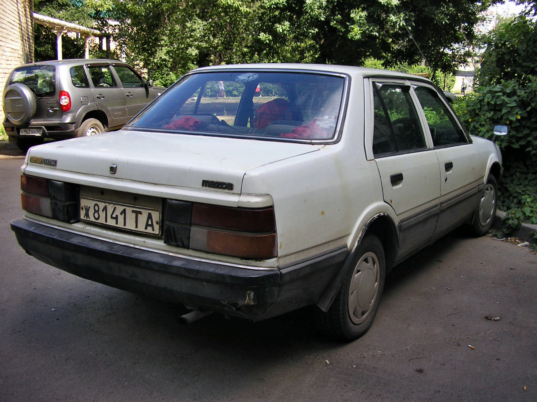 Тамбовская область, № Ж 8141 ТА — Mazda 626/Capella (GC) '82-87