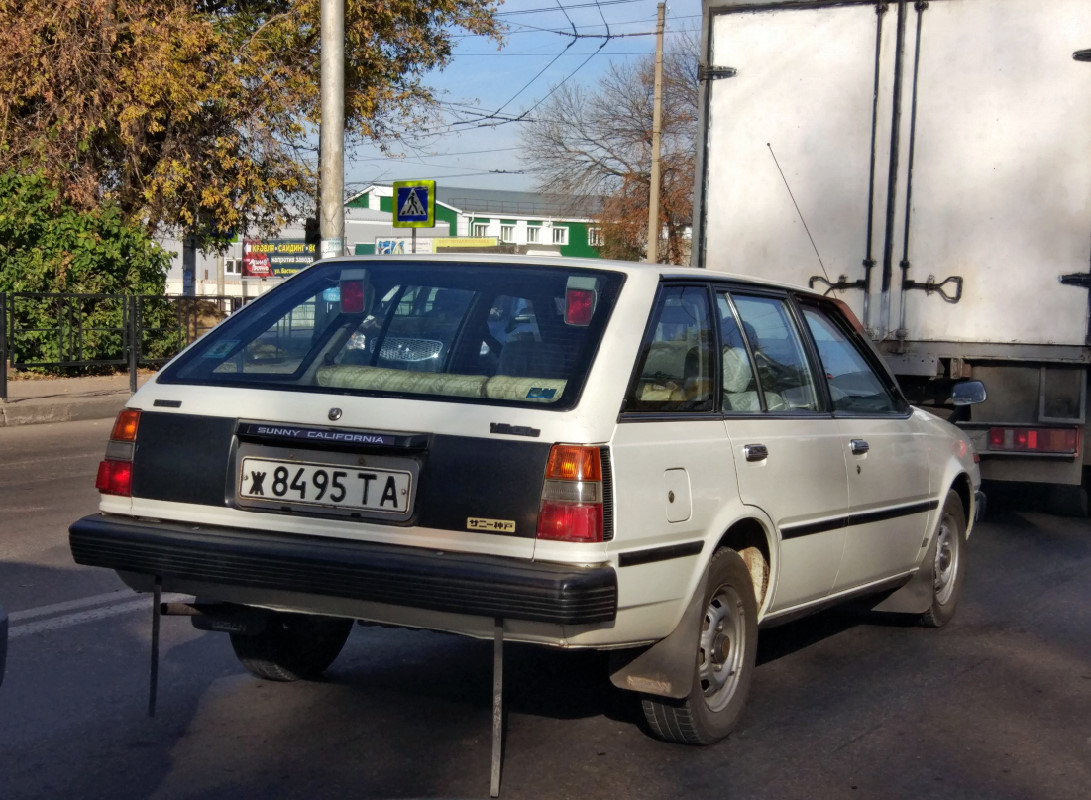 Тамбовская область, № Ж 8495 ТА — Nissan Sunny (B11) '81-85