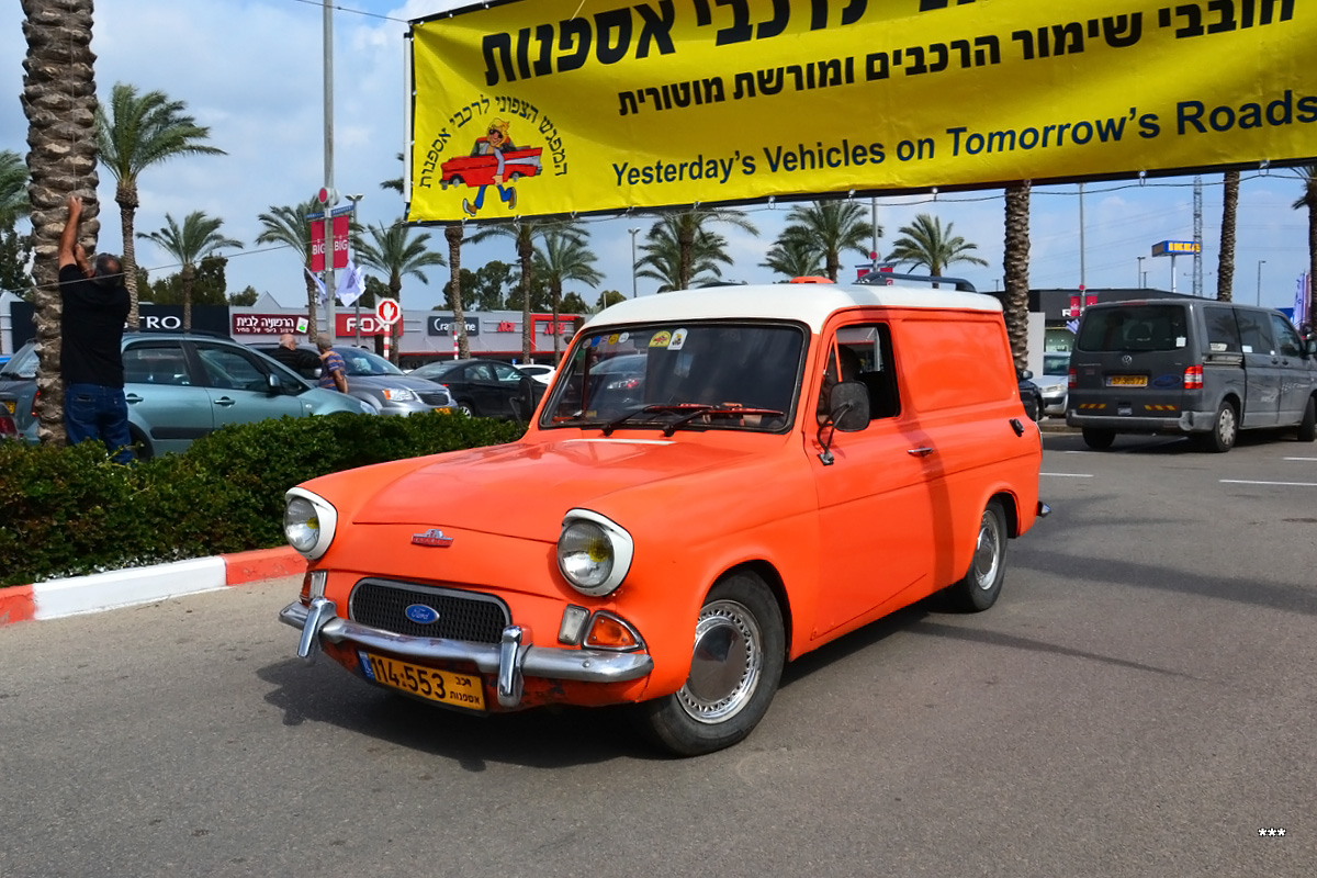 Израиль, № 114-553 — Ford Thames Van (307E) '61-65