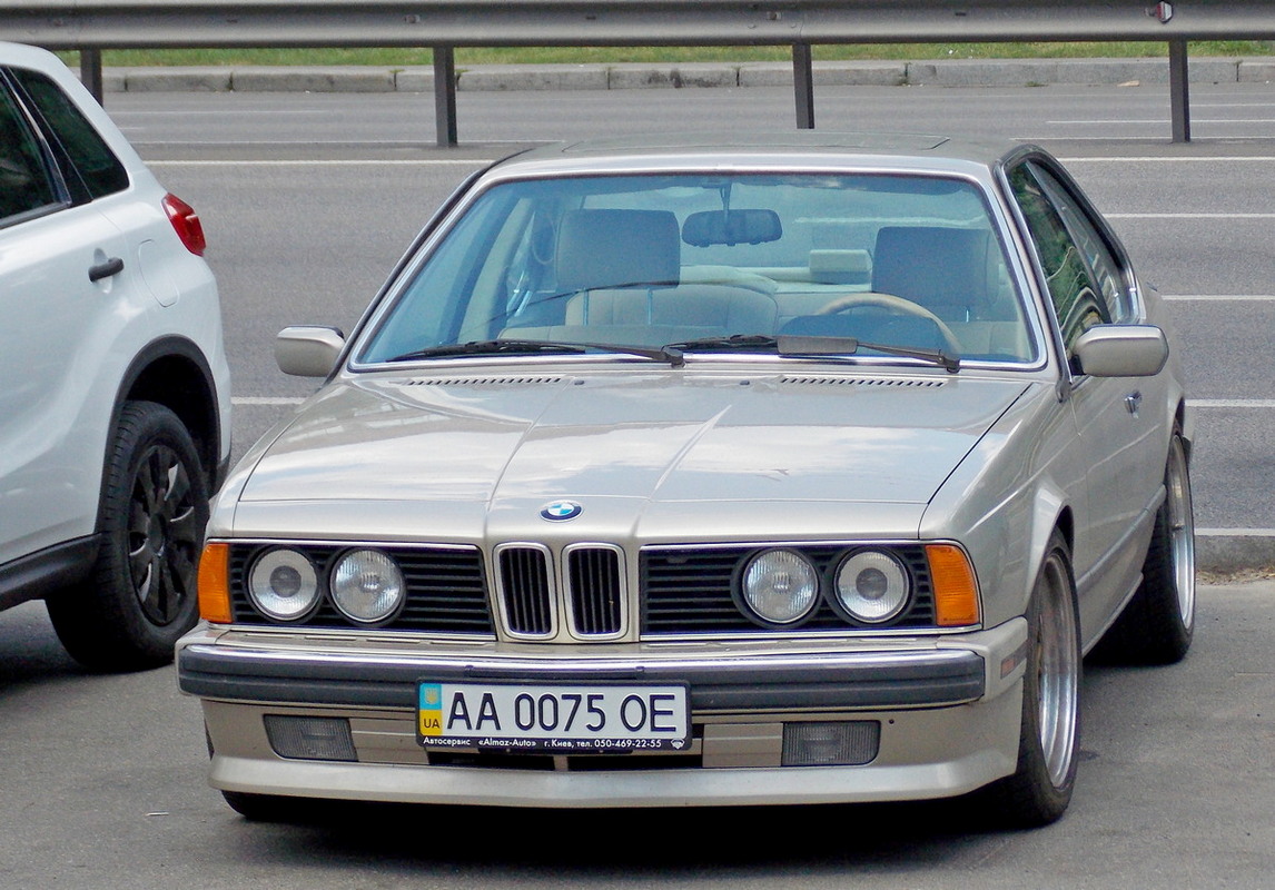 Киев, № АА 0075 ОЕ — BMW 6 Series (E24) '76-89