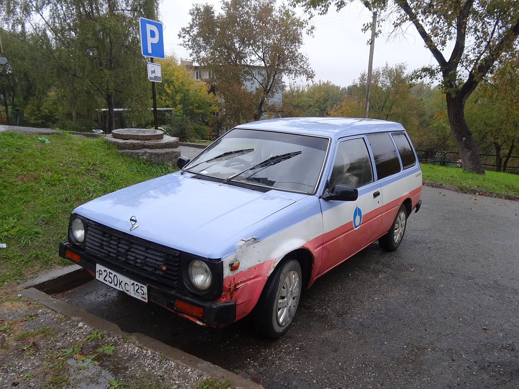Приморский край, № Р 250 КС 125 — Nissan Sunny (B11) '81-85