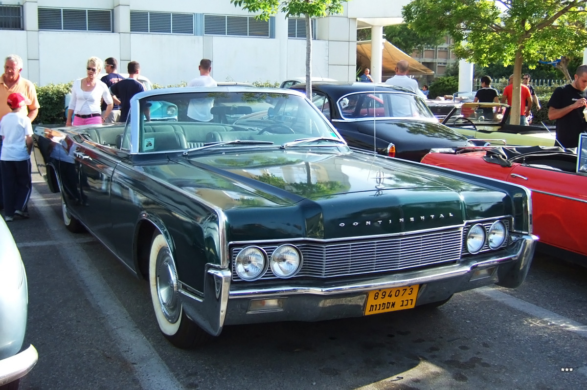 Израиль, № 894-073 — Lincoln Continental (4G) '61-69