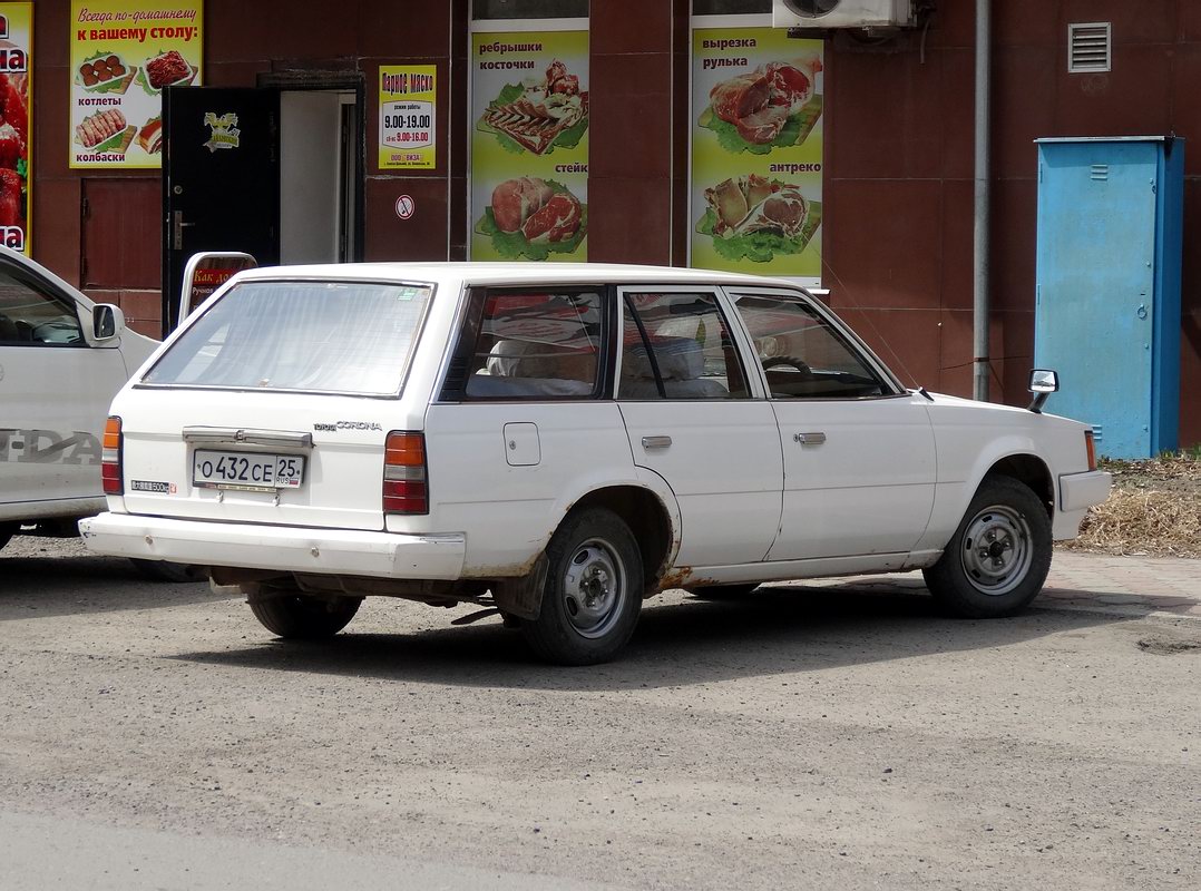 Приморский край, № О 432 СЕ 25 — Toyota Corona (T140) '82-87