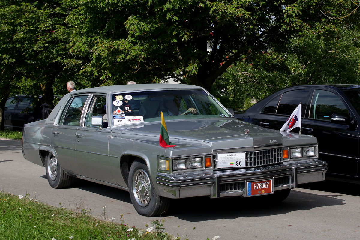 Литва, № H78002 — Cadillac DeVille (5G) '77-84; Литва — Nesenstanti klasika 2020