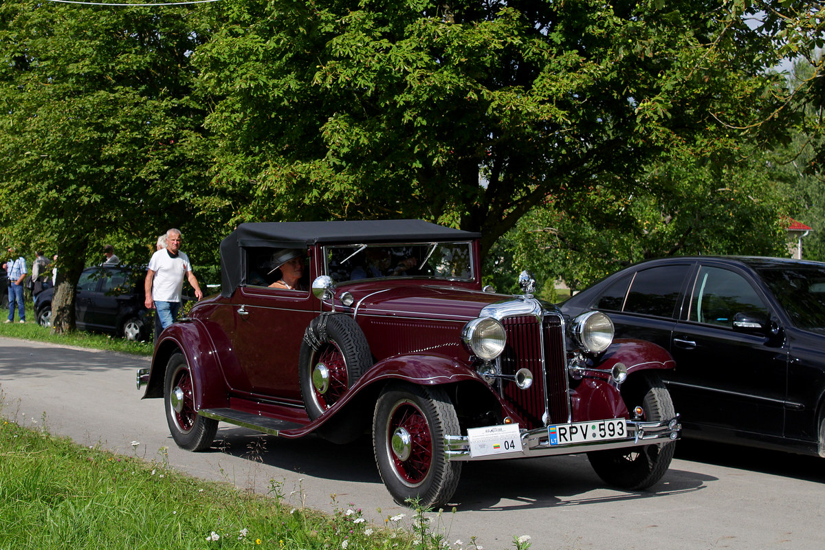 Литва, № RPV 593 — Chrysler Imperial (2G) '31-33; Литва — Nesenstanti klasika 2020