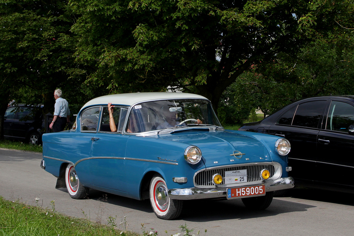 Литва, № H59005 — Opel Rekord (P1) '57-60; Литва — Nesenstanti klasika 2020