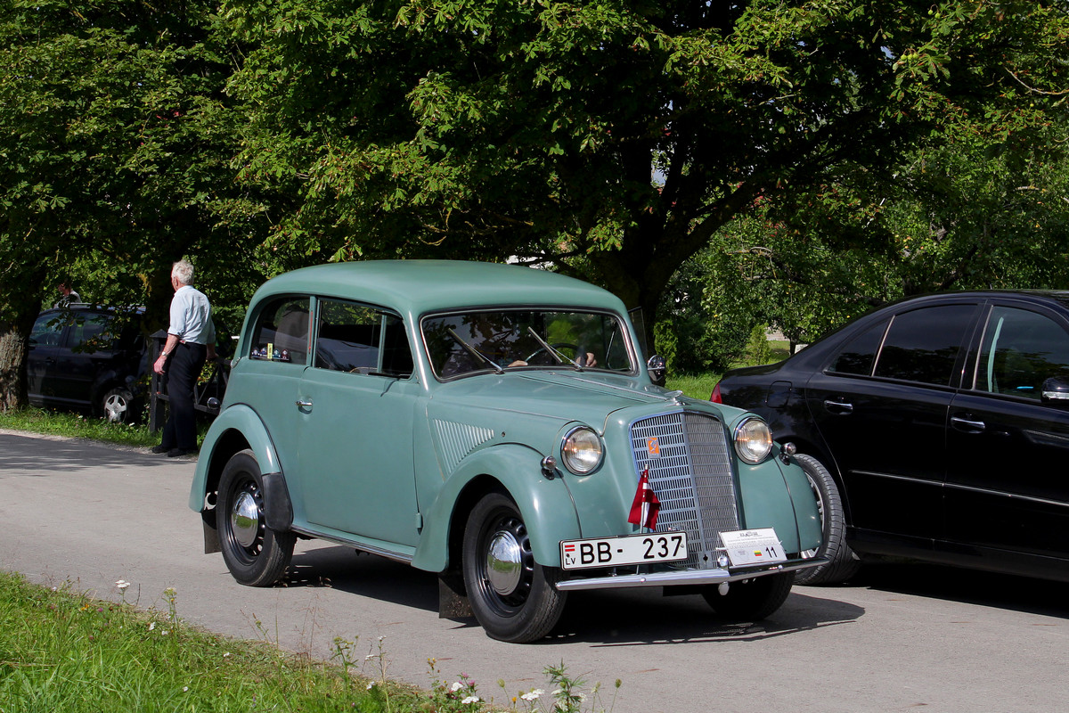 Латвия, № BB-237 — Opel Olympia (B) '37-49; Литва — Nesenstanti klasika 2020