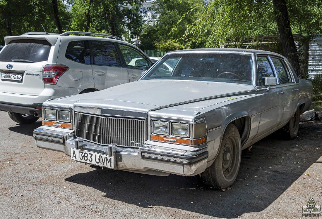 Алматы, № A 383 UVM — Cadillac Brougham '87-89