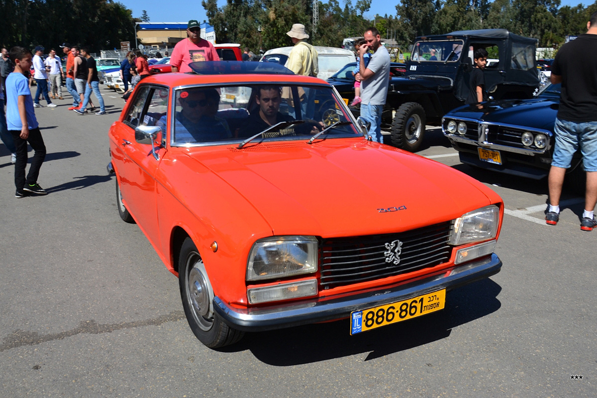 Израиль, № 886-861 — Peugeot 304 '69-80