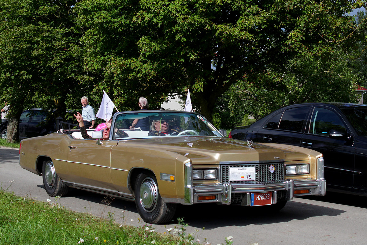 Литва, № H76023 — Cadillac Eldorado (9G) '71-78; Литва — Nesenstanti klasika 2020