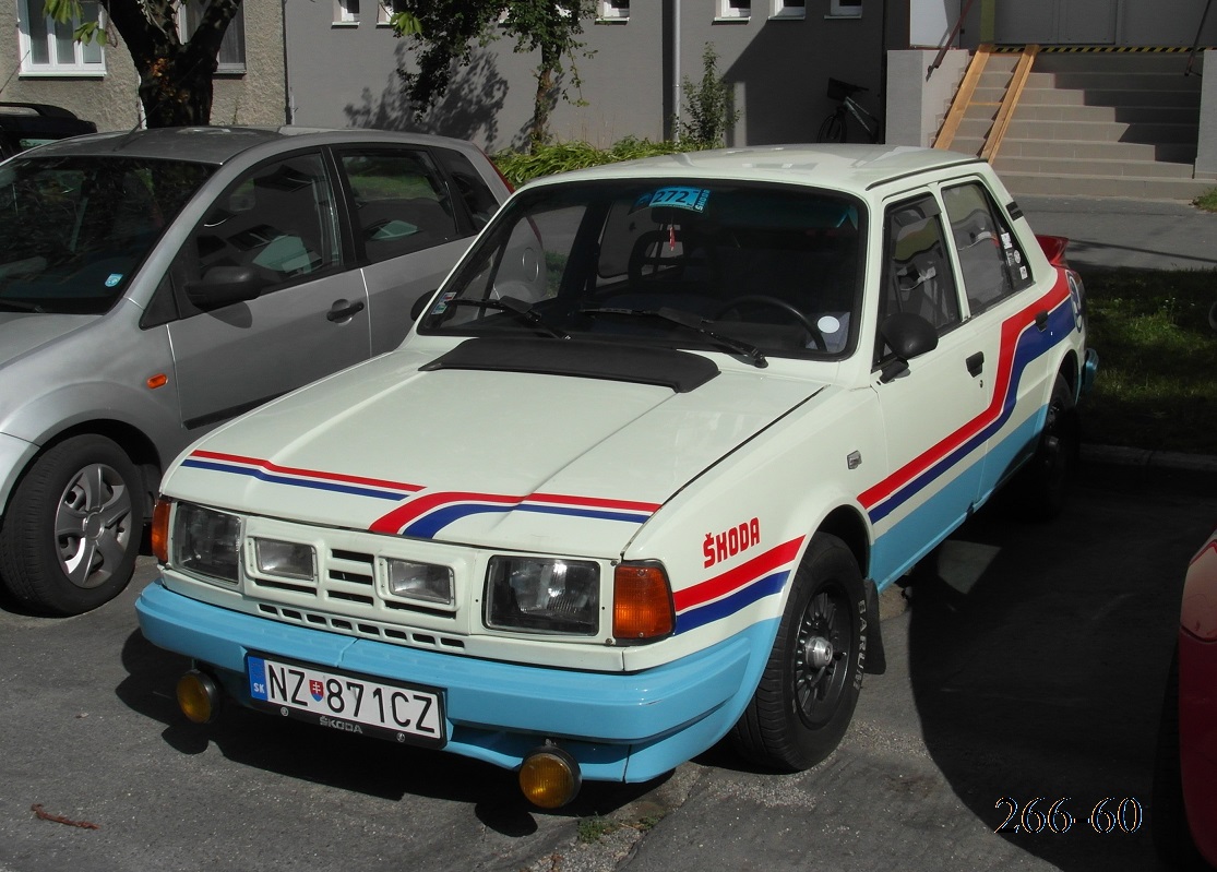 Словакия, № NZ-871CZ — Škoda 105/120/125 '76-90