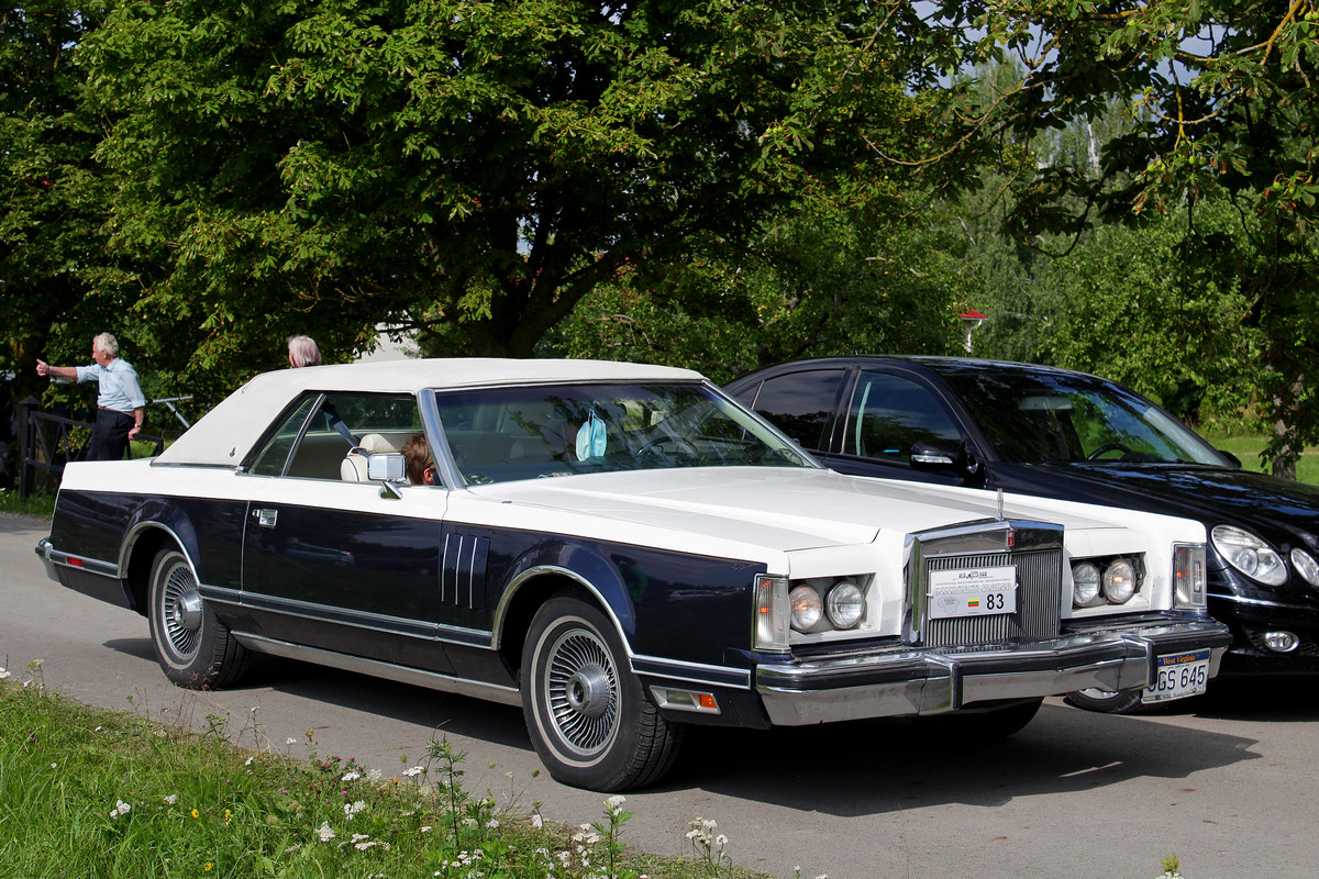 Литва, № CBZ 565 — Lincoln Continental (5G) '70-79; Литва — Nesenstanti klasika 2020