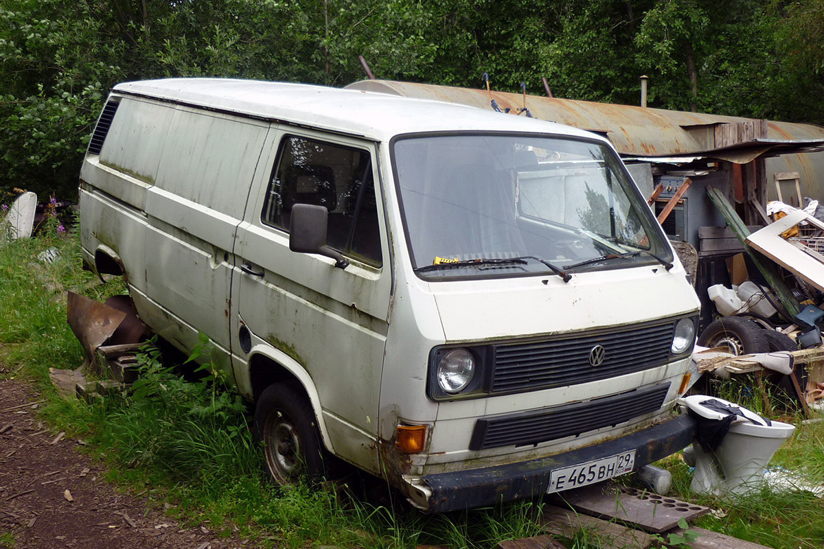 Архангельская область, № Е 465 ВН 29 — Volkswagen Typ 2 (Т3) '79-92