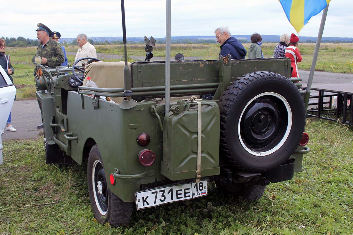 Удмуртия, № К 731 ЕЕ 18 — Willys MB '41-45