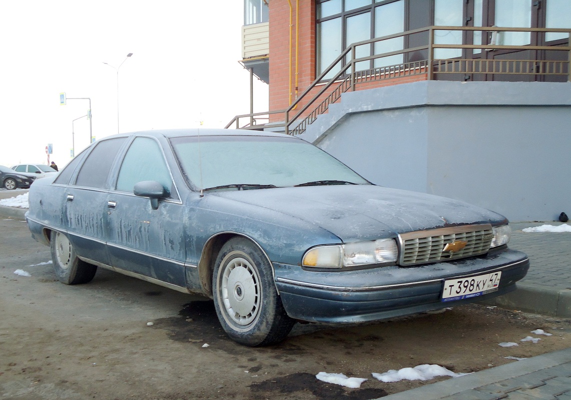 Ленинградская область, № Т 398 КУ 47 — Chevrolet Caprice (4G) '90-96