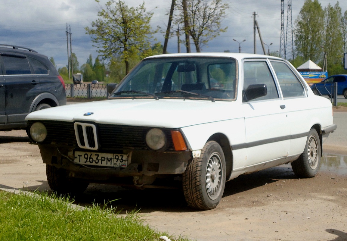 Краснодарский край, № Т 963 РМ 93 — BMW 3 Series (E21) '75-82