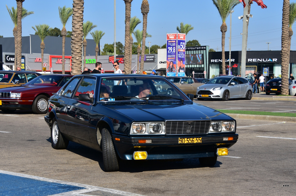 Израиль, № 90-556-55 — Maserati Biturbo '81-94