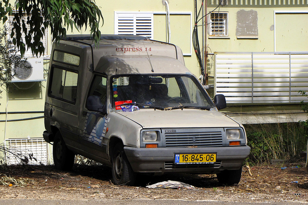 Израиль, № 16-845-06 — Renault Express '85-91