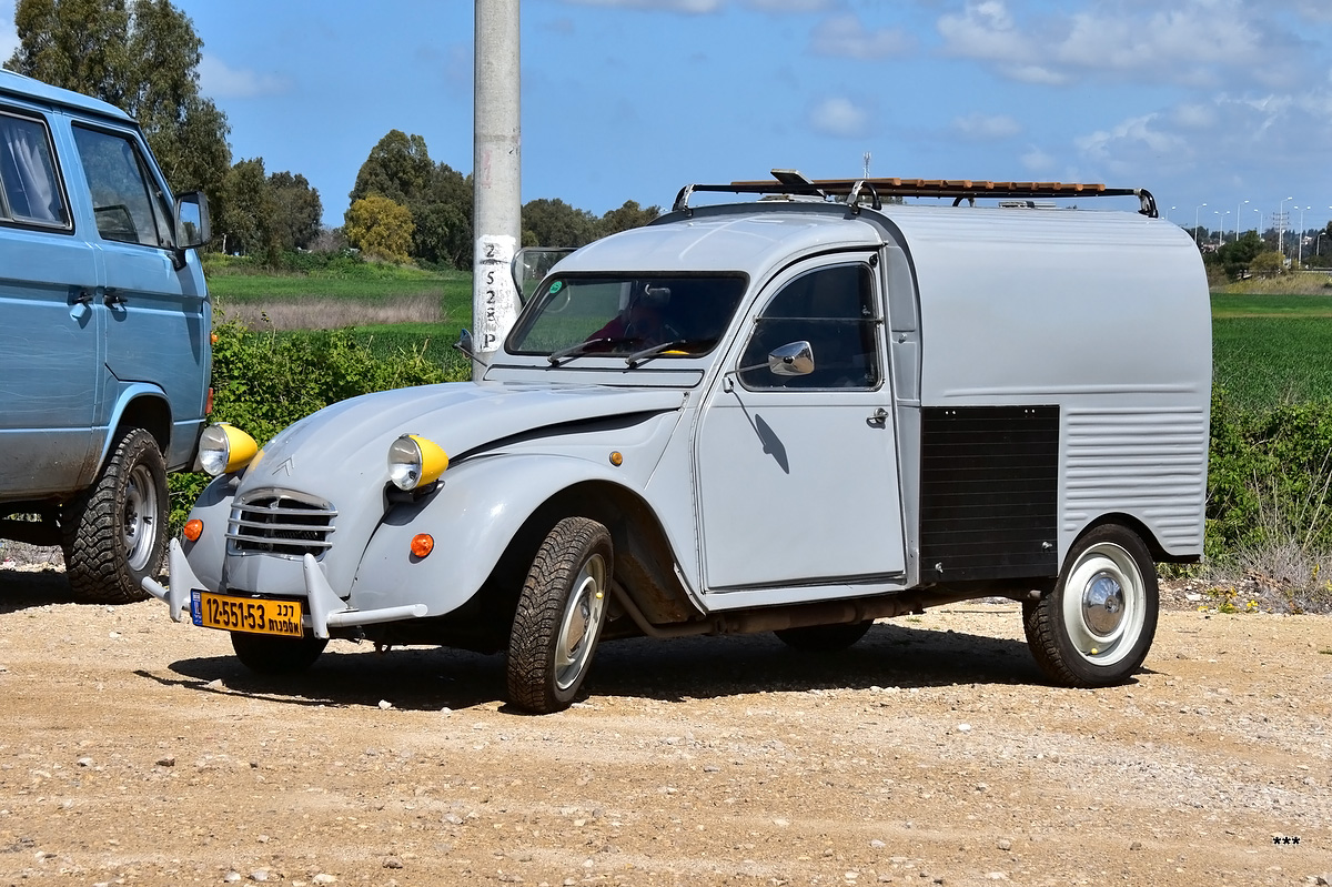 Израиль, № 12-551-53 — Citroën 2CV Fourgonnette '70-77