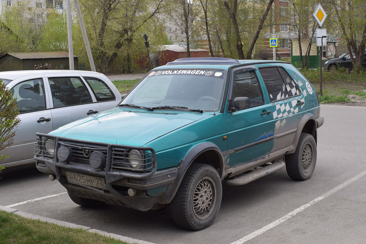 Алтайский край, № Н 625 МР 22 — Volkswagen Golf Country (Typ 1G) '90-91