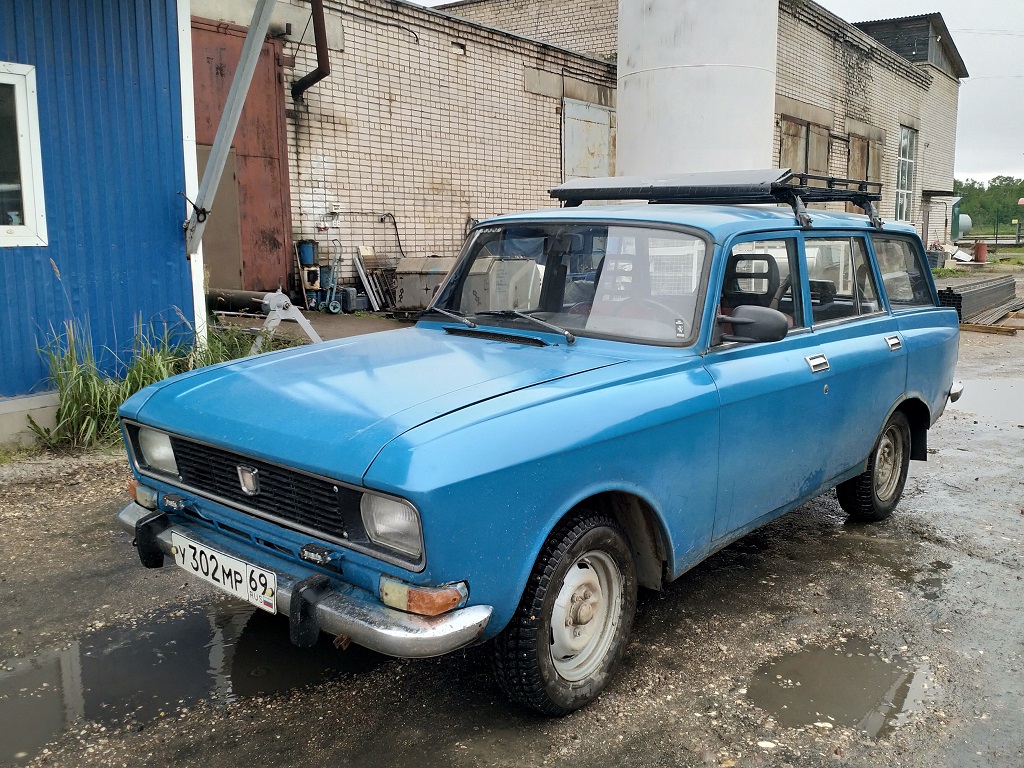 Тверская область, № У 302 МР 69 — Москвич-2137Д '76-85