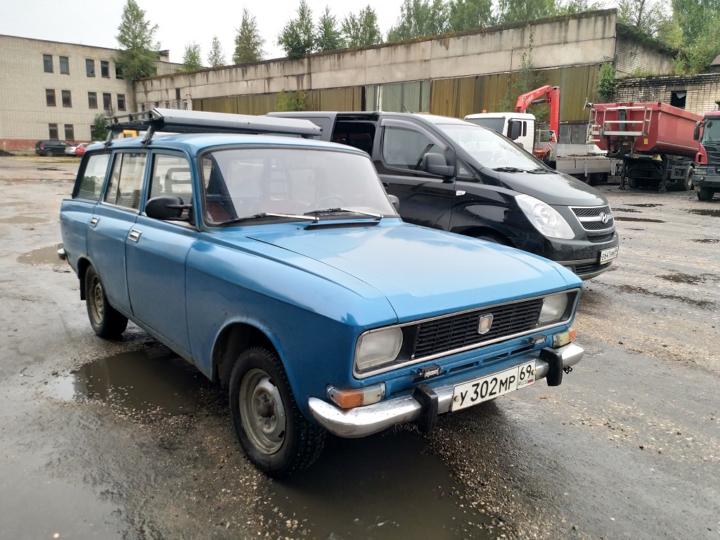 Тверская область, № У 302 МР 69 — Москвич-2137Д '76-85