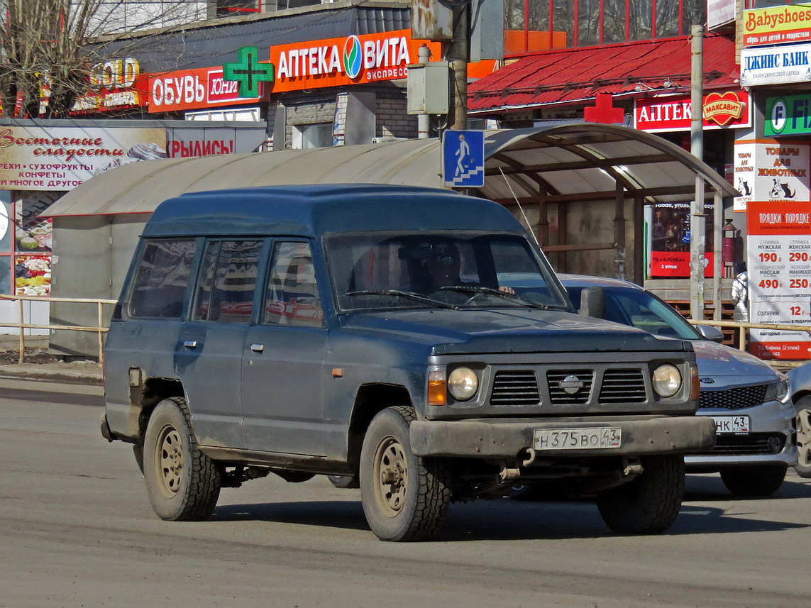 Кировская область, № Н 375 ВО 43 — Nissan Patrol/Safari  (Y60) '87-97