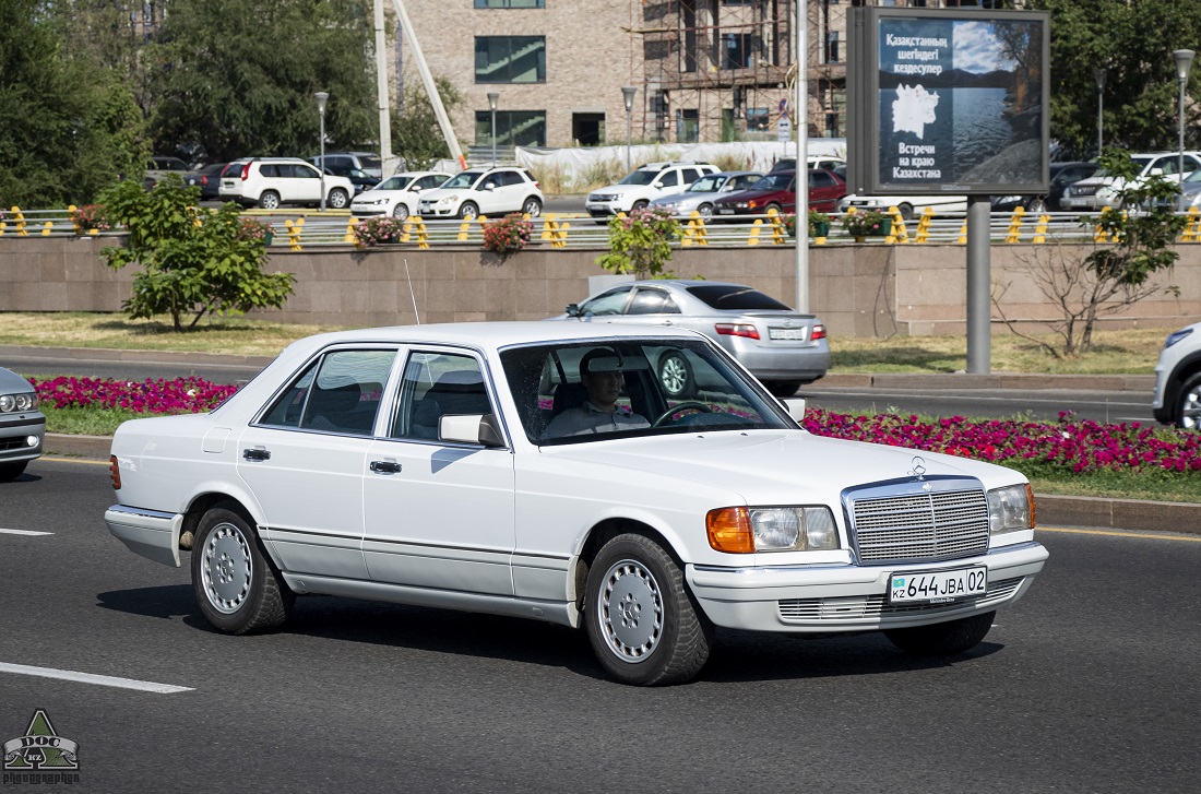 Алматы, № 644 JBA 02 — Mercedes-Benz (W126) '79-91
