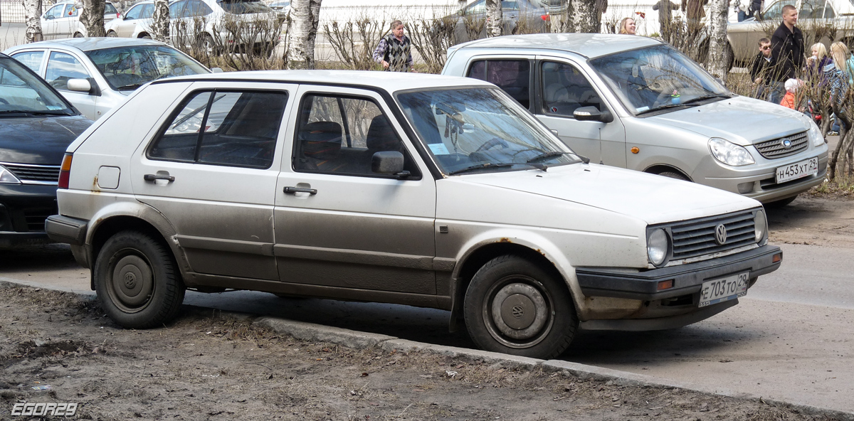 Архангельская область, № Е 703 ТО 29 — Volkswagen Golf (Typ 19) '83-92