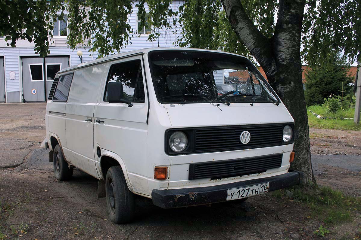 Удмуртия, № У 127 ТН 18 — Volkswagen Typ 2 (Т3) '79-92