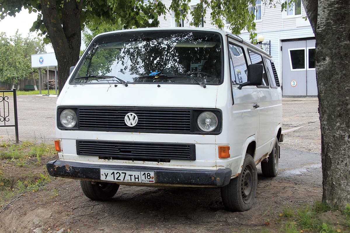 Удмуртия, № У 127 ТН 18 — Volkswagen Typ 2 (Т3) '79-92