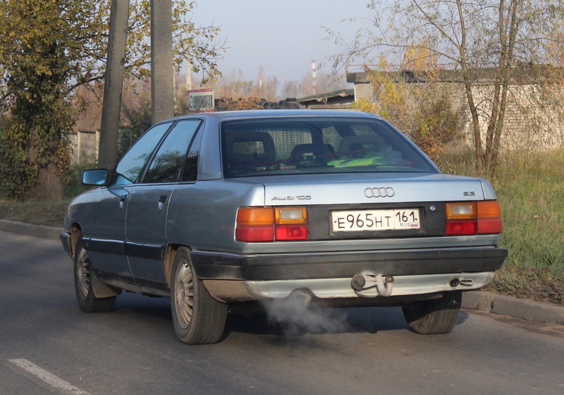 Ростовская область, № Е 965 НТ 161 — Audi 100 (C3) '82-91