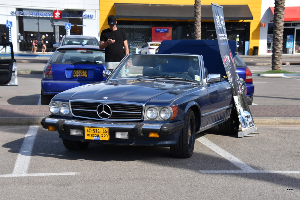 Израиль, № 92-573-55 — Mercedes-Benz (R107/C107) '71-89