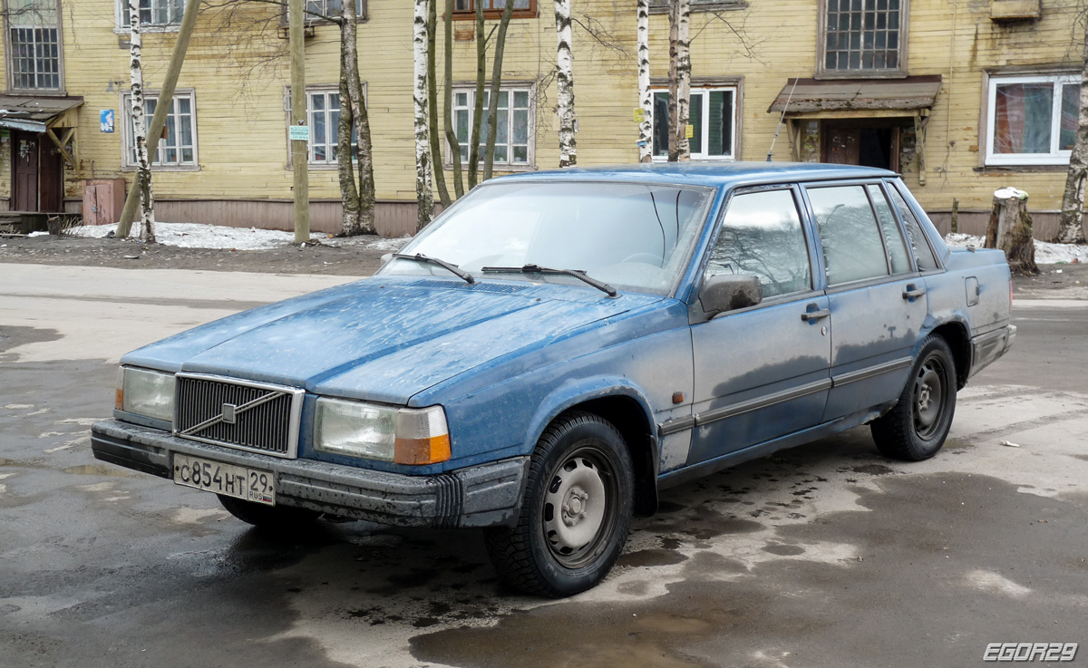 Архангельская область, № С 854 НТ 29 — Volvo 740 '84-92