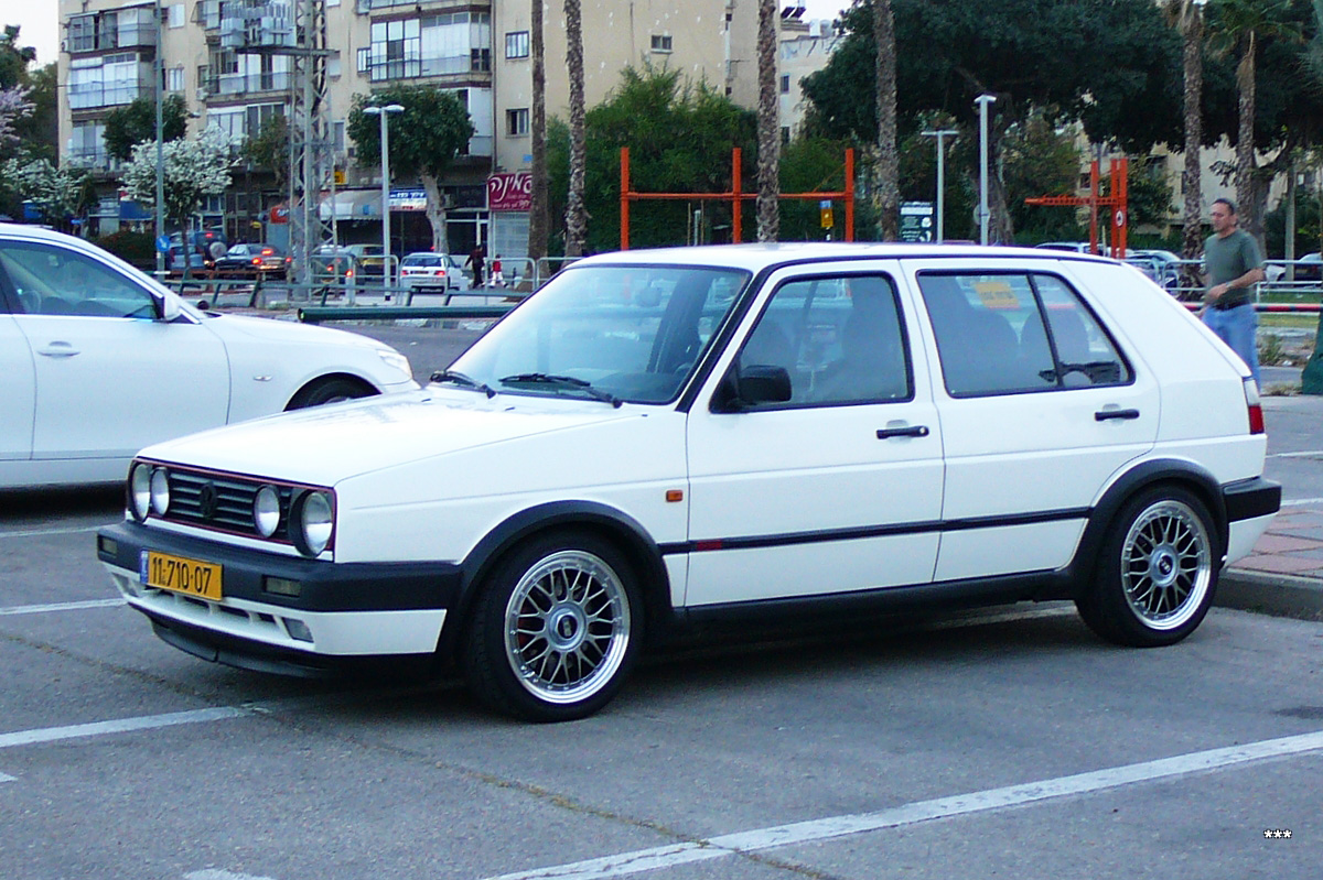 Израиль, № 11-710-07 — Volkswagen Golf (Typ 19) '83-92